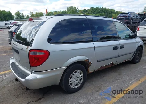 2007 Dodge Grand Caravan Se from USA, damaged, VIN 1D4GP24R37B255824
